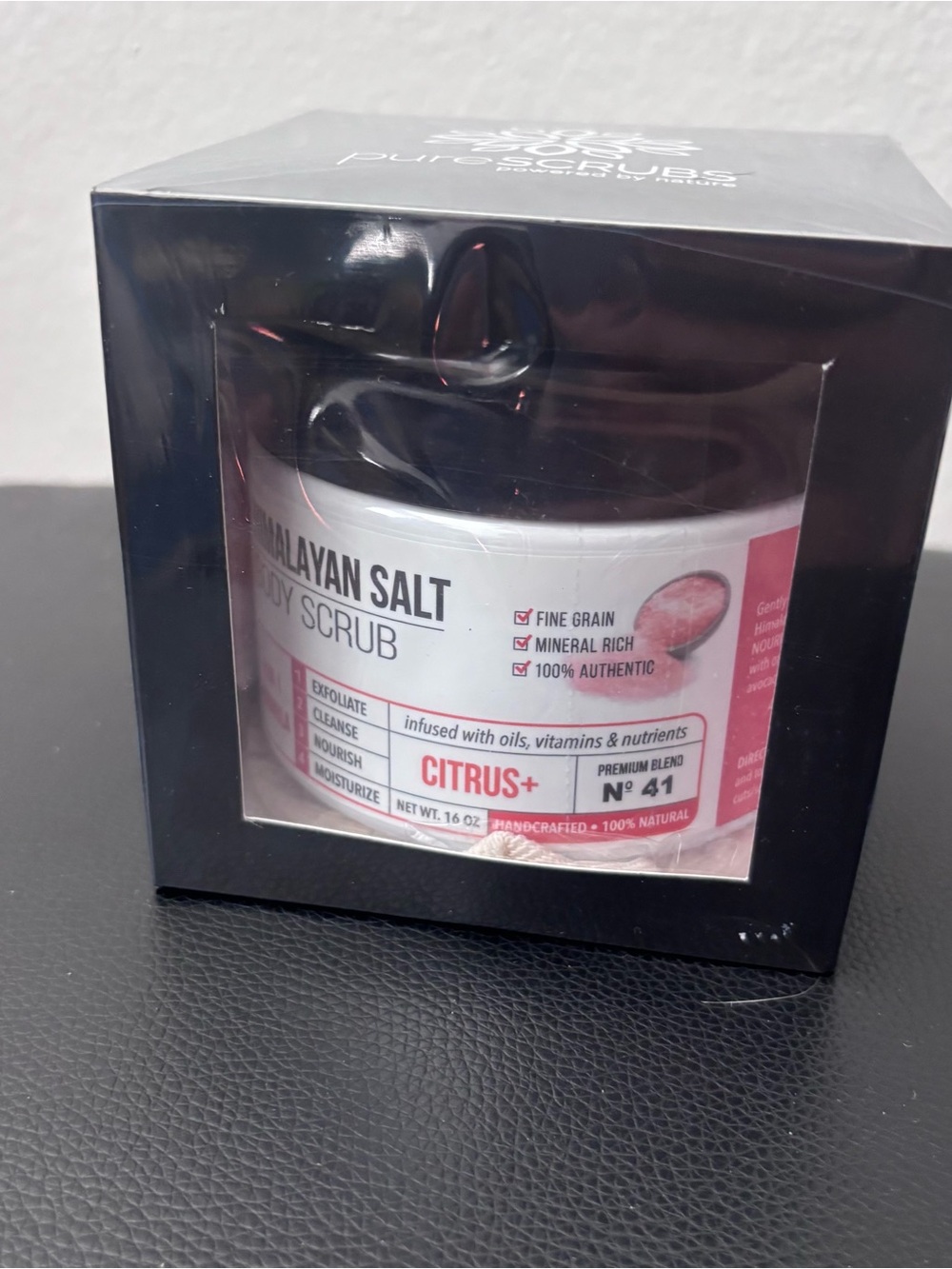 Pure Scrubs Himalayan Salt Body Scrub - Pink Citrus+